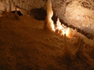 PICTURES/Caverns of Sonora - Texas/t_Backlit white stalagmite.JPG